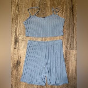 SHEIN blue set